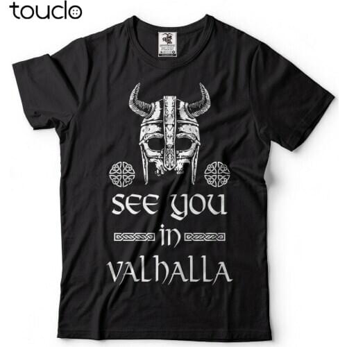 See you in Valhalla T-shirt Ragnar Lothbrok Vikings T-shirt Viking Tee Shirt Tee