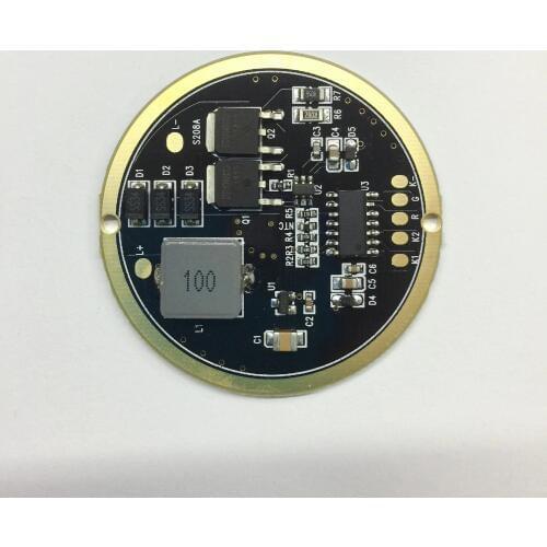 Haikelite MT07S flashlight drive PCB of Flashlight Drive Board Circuit 46mm