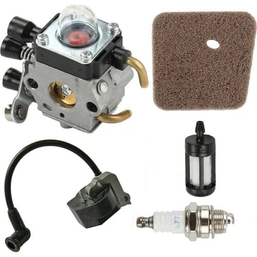 Carburetor Ignition coil For STIHL FS38 FS55 FS45 FS46 FS45C FC55 Carb Trimmer