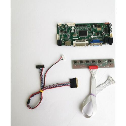 Fit LTN156AT15 LTN156AT17 LTN156AT19 LVDS 40Pin 1366*768 WLED 15.6" VGA DVI LCD panel M.NT68676 screen controller board kit
