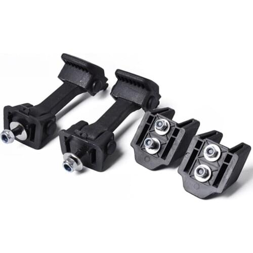 Hood Latch Hood Lock Catch Kit for Jeep Wrangler TJ 2007-2016 Black