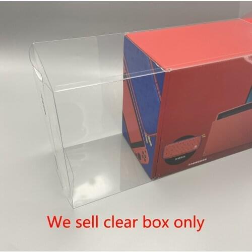 10 pcs Transparent Display Collection box For Switch for Mario 35th Anniversary Red Limited Edition game storage Protection box