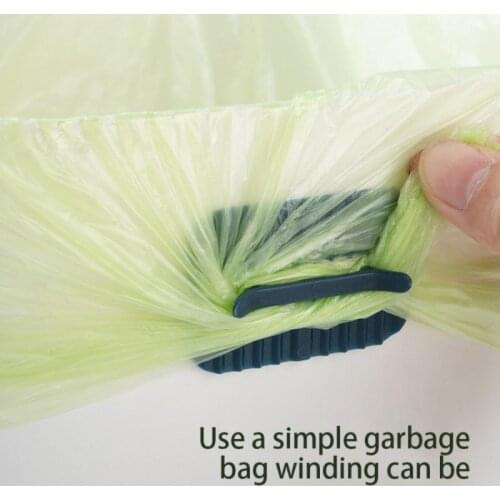 Waste Bin Trash Bag Fixed Clip Home Organizer Garbage Can Lock Holder Clips Creative Slip-Proof Plastic Garbage Bags Clip