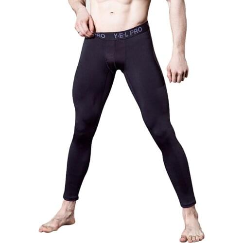 Men Running Tights Breathable Mesh Crotch Sport Leggings Compression Underwear Quick-drying Pants Jogging Fitness Gym Trousers