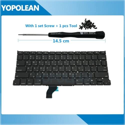 New Small Enter Key Arab Arabic Keyboard For Macbook Pro Retina 13" A1502 2013 2014 2015