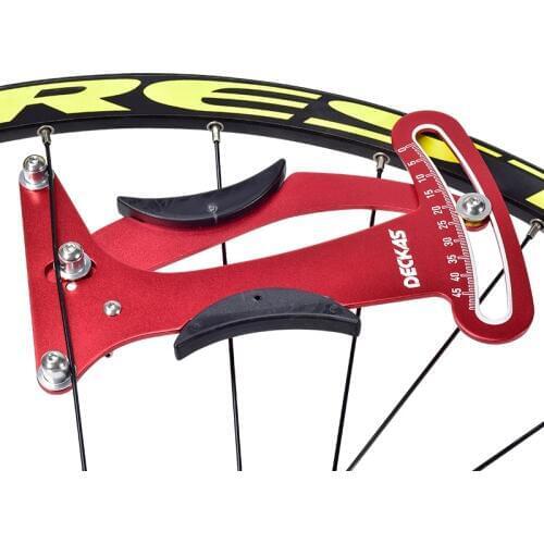 Deckas Bicycle Spoke Tensiometer Bike Indicator Attrezi Meter Spoke Wheel Builders Bike Spoke Calibration Tool Repair Tool