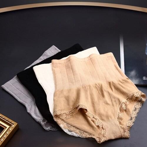 Control Panties Seamless Solid Women Sexy High Waist Slimming Briefs Body Shaperwear Underwear Lady Bodysuit Women Underpants