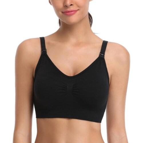 Comfortable Cotton Breastfeeding Bra for Pregnant Women Sleep Breast Underwear Breathable Safe Health