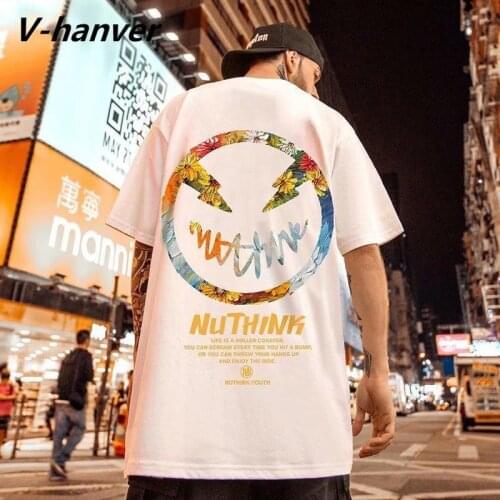 Мужские футболки оверсайз V-Hanver China At AliExpress