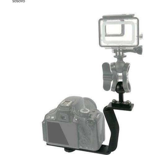 Z Type Diving Handle Bracket Portable Single Balancer Handheld Stabilizer With Base adapter For Underwater Grip Camera Housings