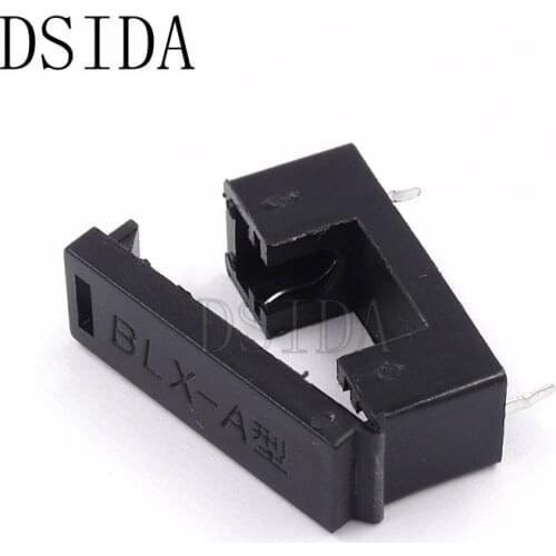 10PCS PCB Mount BLX-A type 5X20 FUSE HOLDER 5MM X 20MM 15A/125V SOLDER HOLDERS 5*20mm Fuse Holder