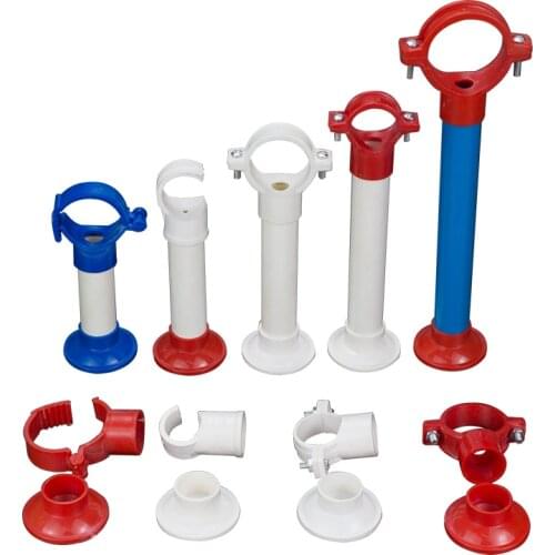 10pcs Adjustable PVC pipe holder hanger with Saddle Clip 20-40mm Fuel Hose tube clamp ceiling mounting bracket plumbing fittings
