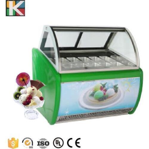 Commercial Gelato showcase/ ice cream display case on sale