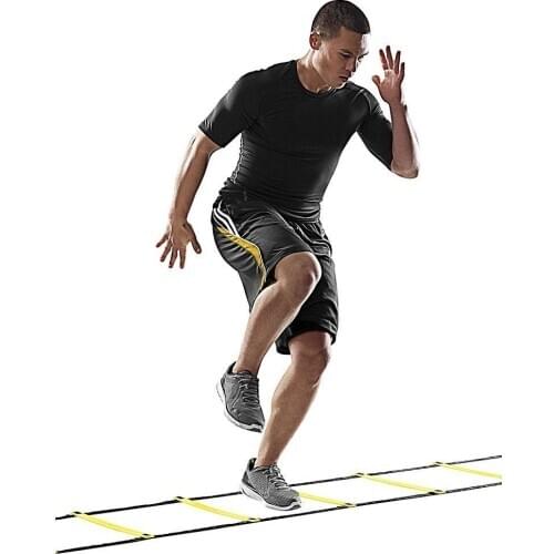 Football Training Ladder Agility Speed Jump Ladder Pace Training Training Rope Jump Lattice 4M Flexibility Speed Training