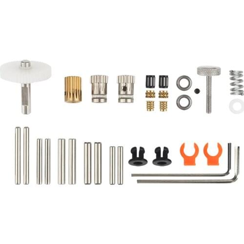 3D Printer Parts Upgrade Kit For Ender 3 CR10 CR10S Tevo Tornado Improved Gear Set DIY 3D Printer Accessories For BMG Extruder