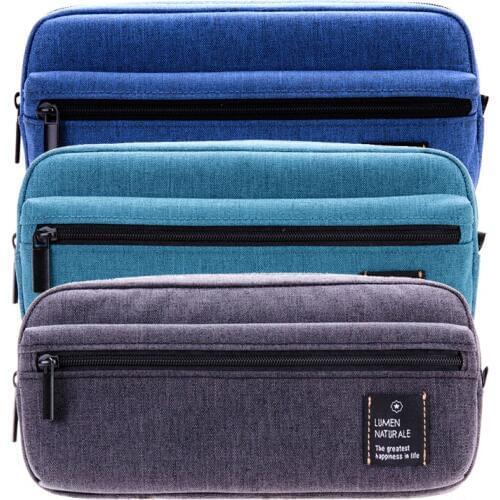 Fashion Pencil Bag Paris Style Stationery Storage Bag Office School Supplies 3 Color Available