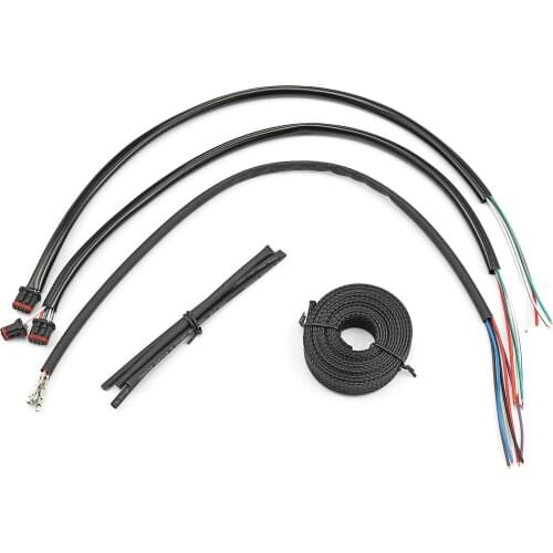 Motorcycle Accessories For Harley Touring FLH FLHTCUT 2014-2021 10" 12" 14" 16" Handlebar Throttle-By-Wire Extend