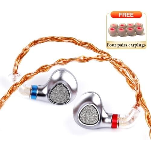 TINHIFI P2 Metal In Ear Earphones HIFI Music Monitor Bass DJ Headset wired Detachable 3.5mm 2pin Audio cable Earphones earbuds