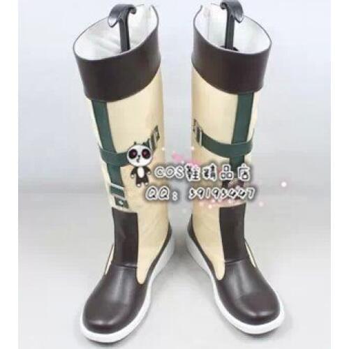Final Fantasy X Rikku Yellow Halloween Cosplay Shoes Boots X002