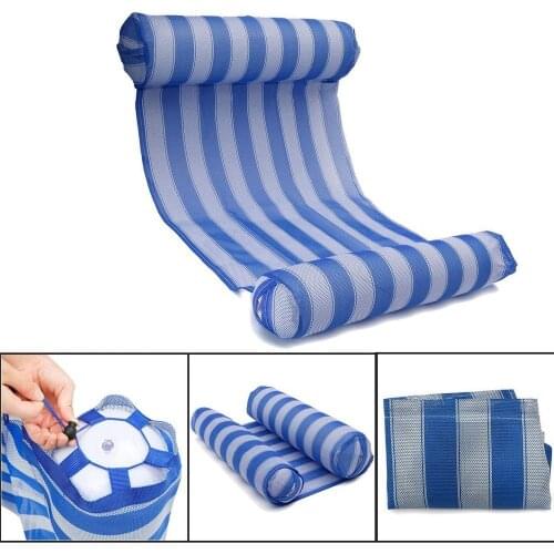 Swimming Pool Floating Inflatable Floating Hammock 132x70cm Lazy Water Lounger Swimming Pool Swimming Ring