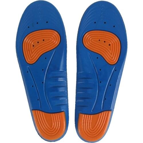 VEAMORS Silicone Gel Insoles Unisex Shock Absorption Sport Shoes Pads Arch Support Athletic Running Breathable Insole Shoe Pads