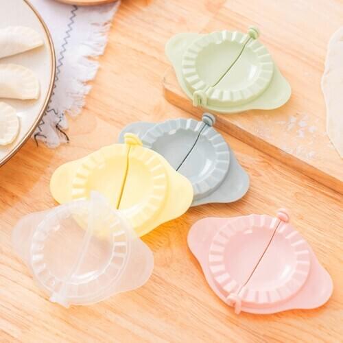High Quality DIY Dumplings Tool Dumpling Jiaozi Maker Device Easy To Make Dumpling Mold Clips Kitchen Accessories