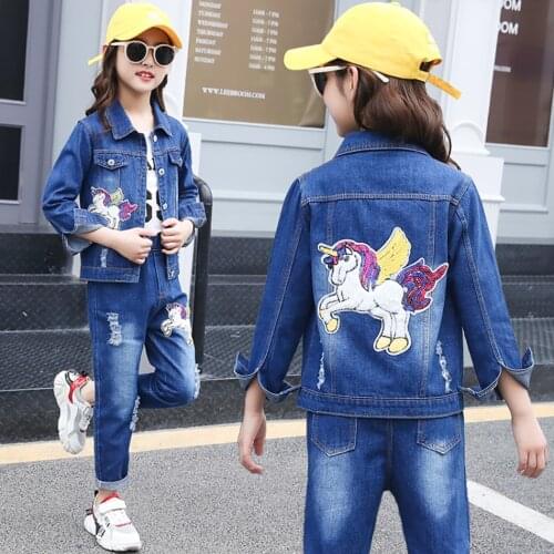 YOFEEL Denim Jackets For Girls