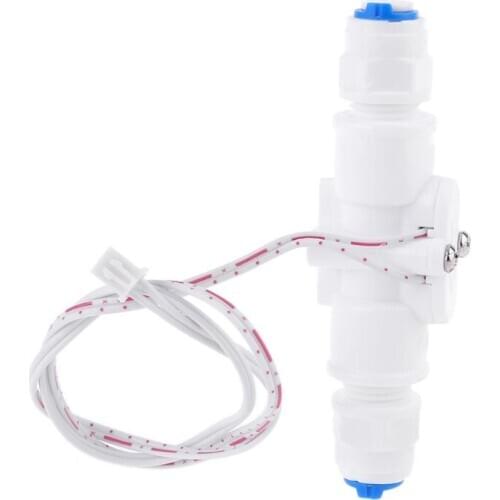 1/4 NPT Water Flow Switch PE Tube Liquid Flow Sensor Switch for Water dispenser and water purifier