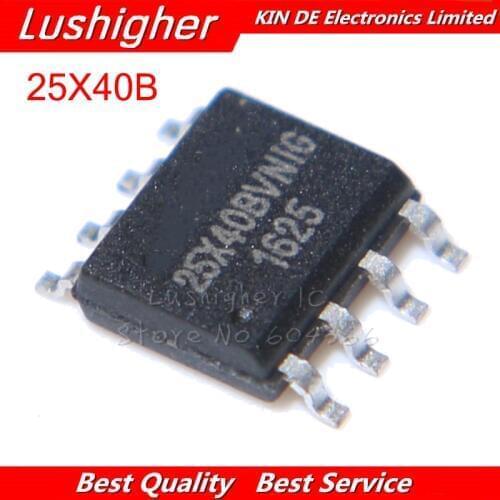 10pcs W25X40CLSNIG W25X40CL SPI FALSH SOP8 4Mbit Winbond W25X40 W25X40BVSNIG