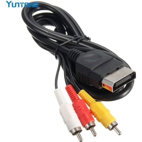 20pcs 6ft/1.8m AV Cable For XBOX Audio Video Composite Cable Cord Adapter Converter Connector Component Lead RCA