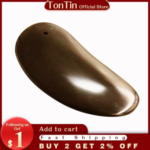 5A grade Original Si Bin brown color reniform Bian stone massage guasha kit beauty face tool