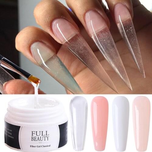 15ml Acrylic Gel For Nail Extension Tips Quick Building UV Builder Gel Repair Broken Finger Prolong Form Manicure Tools TR1623-1