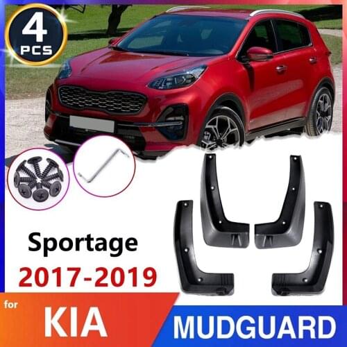 Car Mud Flaps Fender Mudguard Splash Guards for KIA Sportage QL 2017 2018 2019