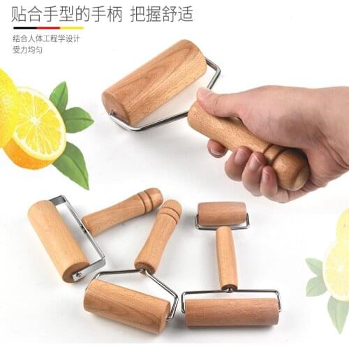 Wooden Rolling Pin Pastry Cookie Dough Pizza Baker Roller Kitchen Tool Utensils Pastry Pizza Fondant Bakers Roller Baking Tools