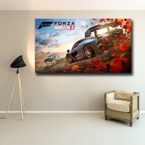 Horizon Racing Game Decorative Wall Art Picture Modern Posters and Prints Canvas Painting Cuadros Room Decoration Home Decor