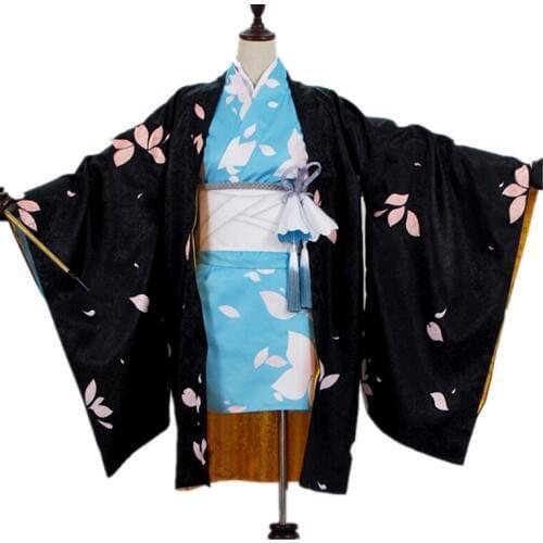 Game Onmyoji Cosplay Yan Yanluo Costume New Skin XiangManXiaJi Kimono Lovely Uniform Halloween Outfit