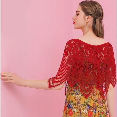 Appliqued Lace Bolero Femme Burgundy Black White Bolero Cape Mariage Shrugs For Women Wedding Cape For Evening Party Dress