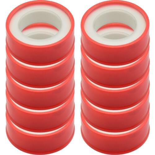 10pcs Roll Plumbing Joint Plumber Fitting Thread Seal Tape For Water Pipe Plumbing Sealing Tapes Thread Seal Tape for Plumbers