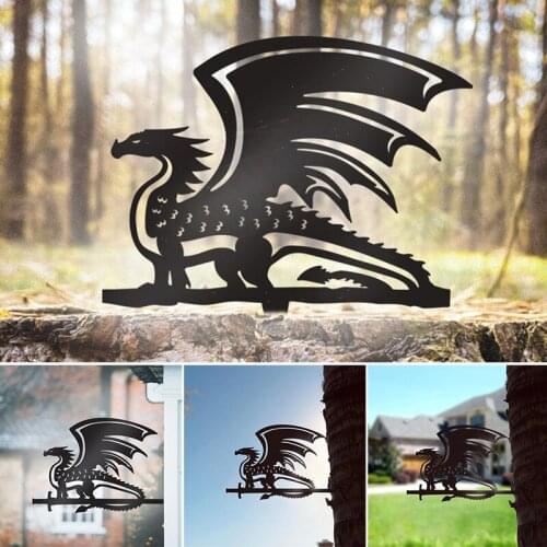 Metal Garden Art Decoration Durable Outdoor Crafts Ornament For Home Garden Courtyard Easy To Install Decoration Jardin Metal