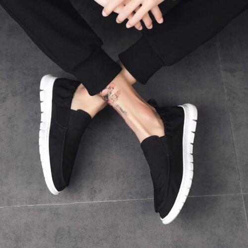 Minimalist Casual Shoes Zapatillas Hombre Casual Mens Shoes Sneakers Canvas Men Black 2018 Hot Sale Mesh