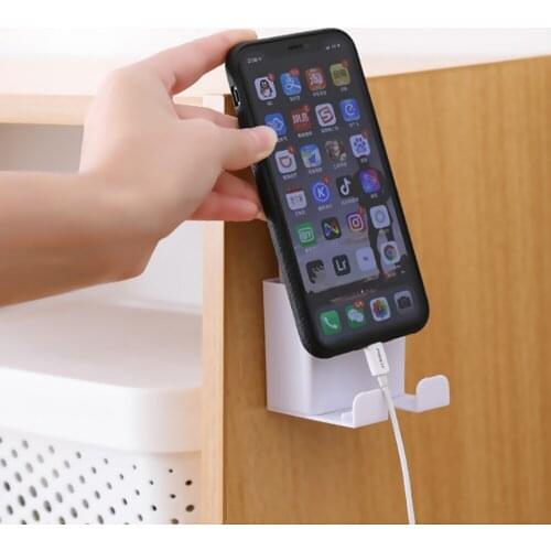 Remote Control Storage Case Wall Mounted Storage Box Mobile Phone Plug Holder Stand Air Conditioner Organizer Rack