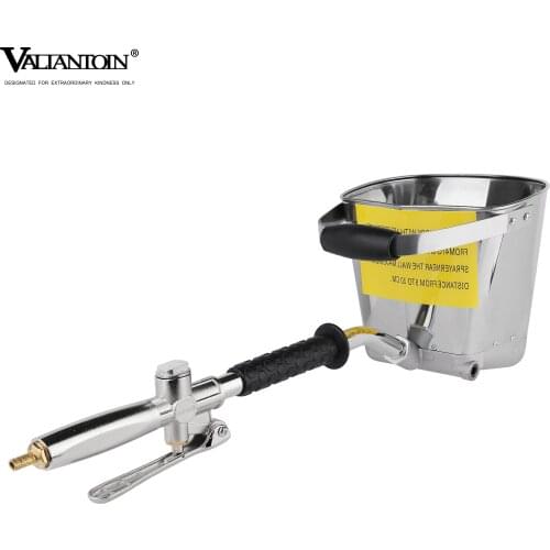 VALIANTOIN Spray Gun Fast Shipping Cement Mortar Sprayer Plaster Hopper Gun Render Sprayer Hopper Bucket Gypsum Gun