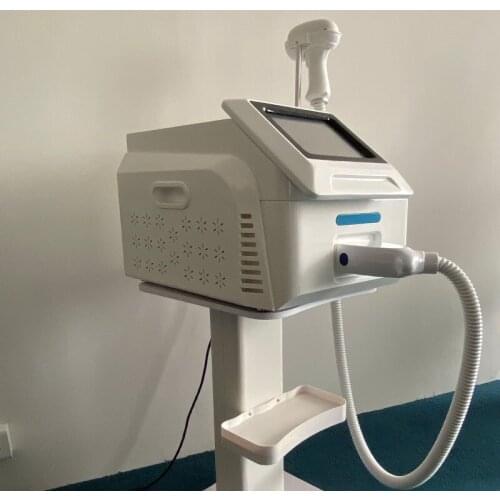 Portable diode laser hair removal 808nm professional painless hair removal apparatus with high power good effective