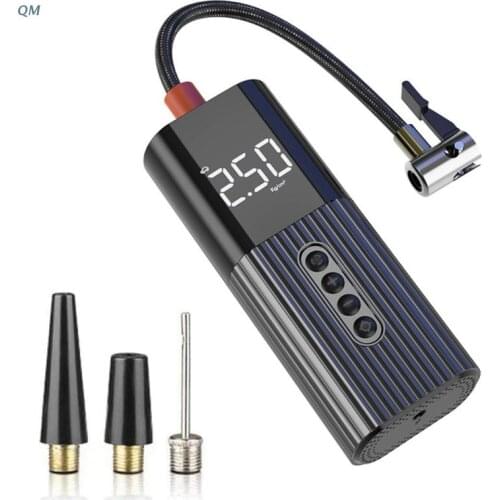 Portable Mini Air Pump Multi-function Vehicle-mounted Digital Display Tire Inflator Compressor Tire Pressure Monitoring