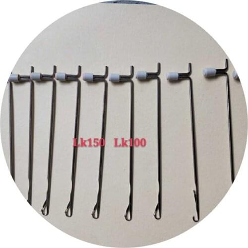 5pcs Knitting machine needles with caps spart parts for SIlver Reed Knitting machine LK100 LK150 Pink and Grey