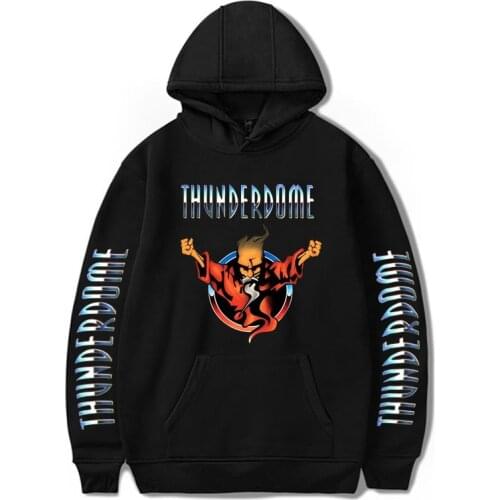 Men Thunderdome Hoodie Cool Print Harajuku Sweatshirt Tops Women fashion Streetwear Male Pullover For Boyfriends Gifts
