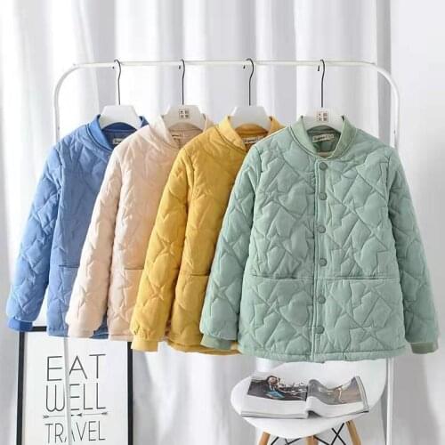 Bella Philosophy Winter Women Filling Velvet Padding Jacket Autumn Winter Warm Casual Quilting Parkas Coat