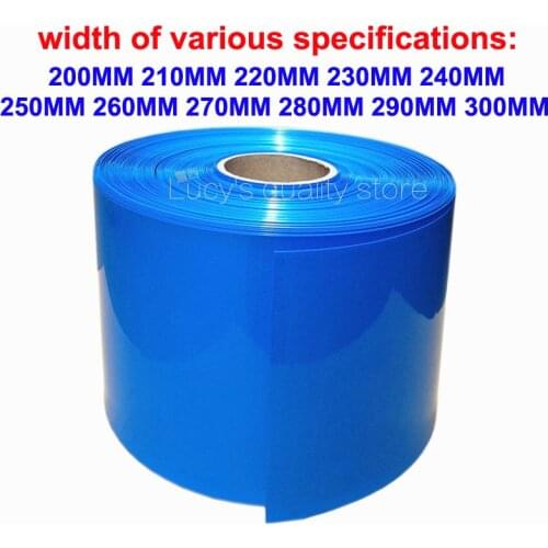 1m 18650 Lithium Battery Pvc Heat Shrink Tubular Cover Film Insulation Leather