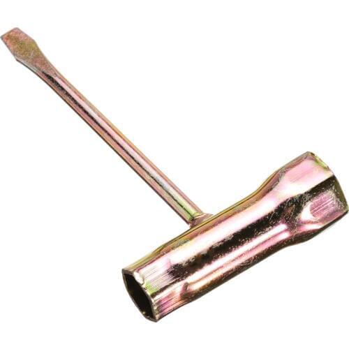 3/4''X1/2'' Chainsaw Wrench Chainsaw Bar Chain Saw Spanner T-Wrench Tool for Garden Chainsaw Parts 13mmx19mm