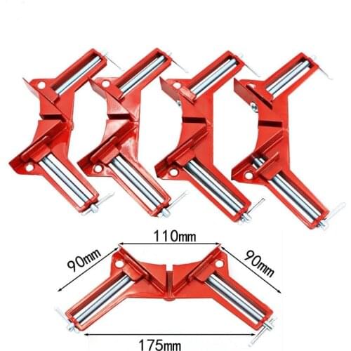 1PCS/4PCS type 90 degree angle clip glass fish tank picture frame right angle woodworking frame clip DIY woodworking fixture